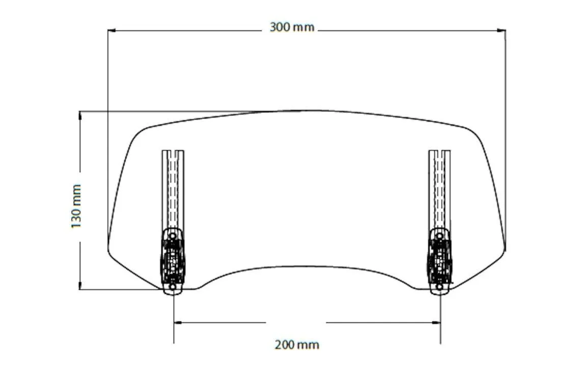 Produkt bilder Multi Adjustable Visor 2.0 Fixed With Screws C/Cle