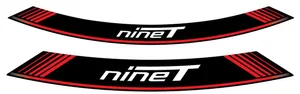 Kit 8 Rim Strips R Nine T C/Red