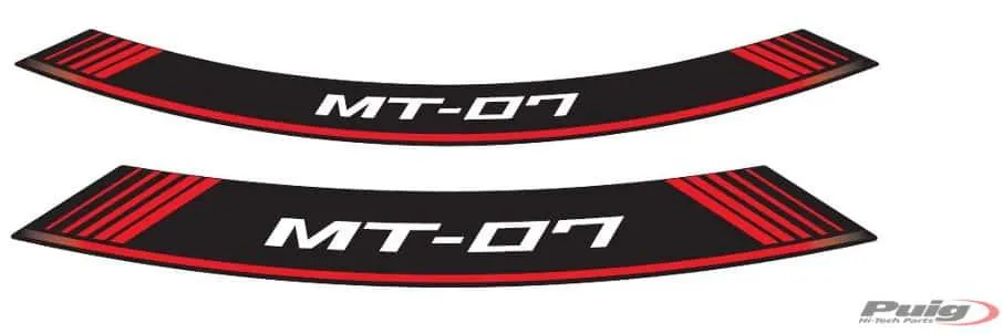 Produkt bilder Kit 8 Rim Strips Mt 07 C/Red