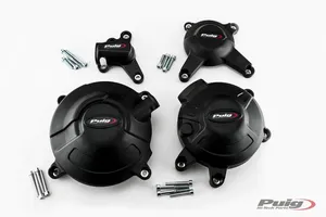 Kit 4 Caps Engine Cover Yamaha Mt 09/Mt 09 Sp C/Bl