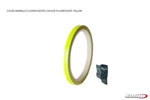 Rim Strip 6 Metersaplicator C/Yellow Fluorescent