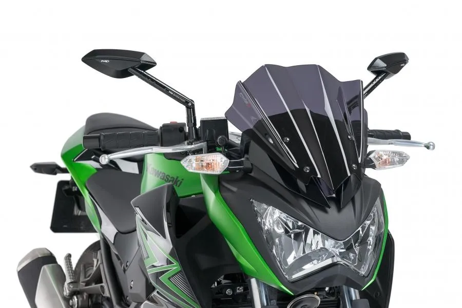 Produkt bilder Windshield New Generation Sport Kawasaki Z300 15 18 Dark Smoke