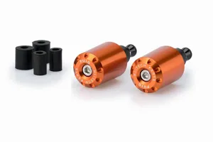 Bar Ends Aluminium Universal C/Orange
