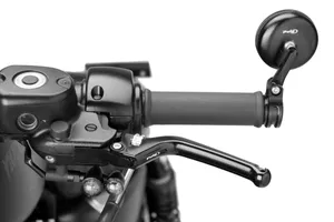 Clutch Lever Custom Black Select. C/Silver