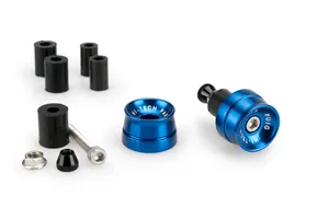 Bar End Aluminum Mod.Speed Universal C/Blue