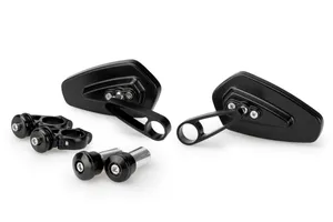 Set Of Mp2 Bar End Mirrors C/Black