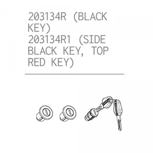 3 Lock System Black Key