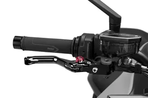 Short Brake Lever 4.0. C/Black Selector C/Red