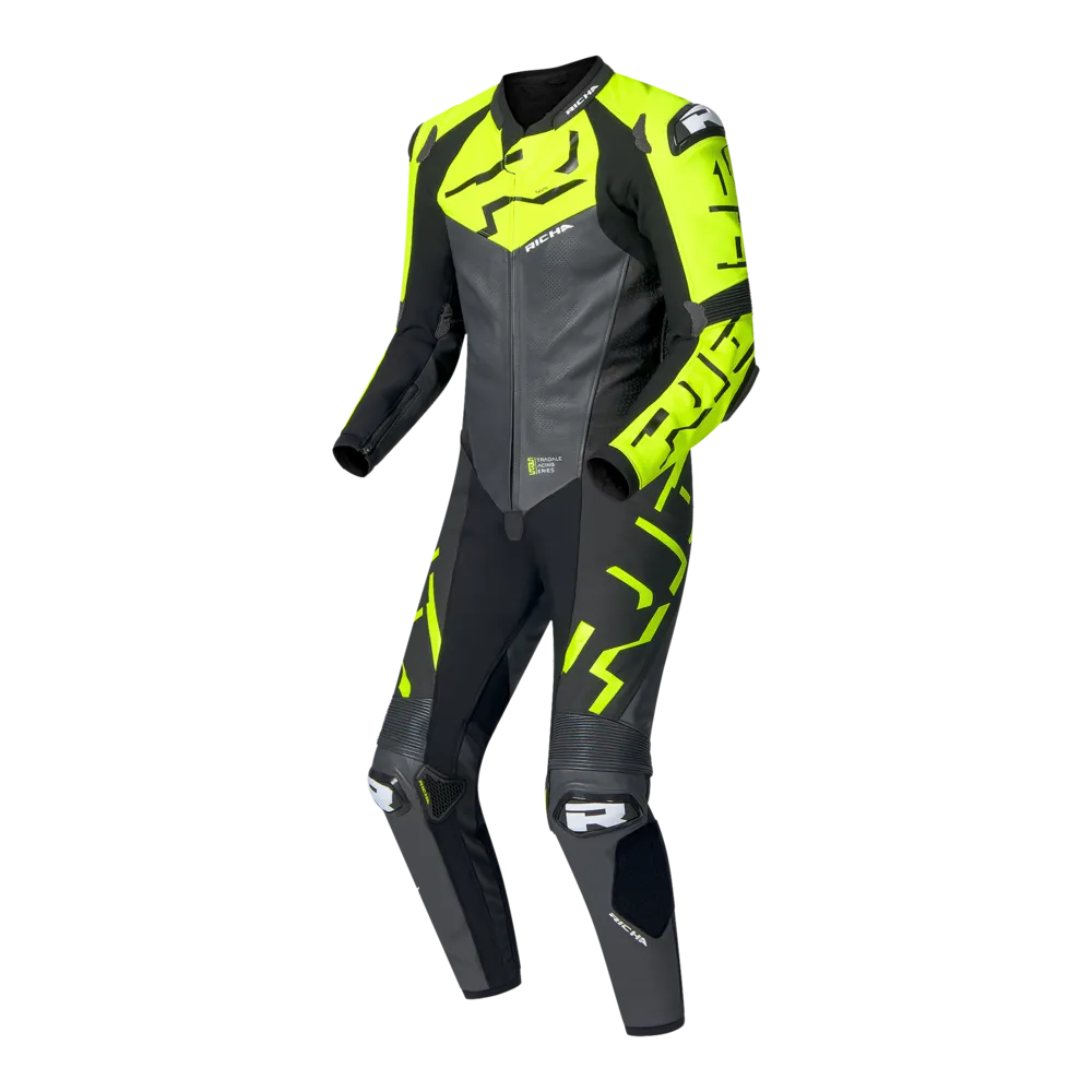 Produkt bilder Richa Stradale GP Skinnställ Gul/Svart/Grå Herr