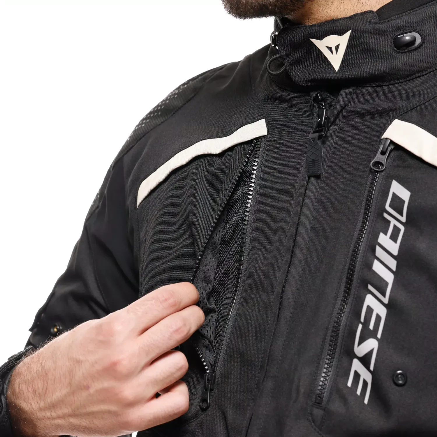 Produkt bilder Dainese Gullfoss D-Dry Herr Allvädersjacka Black/black/tidal foam