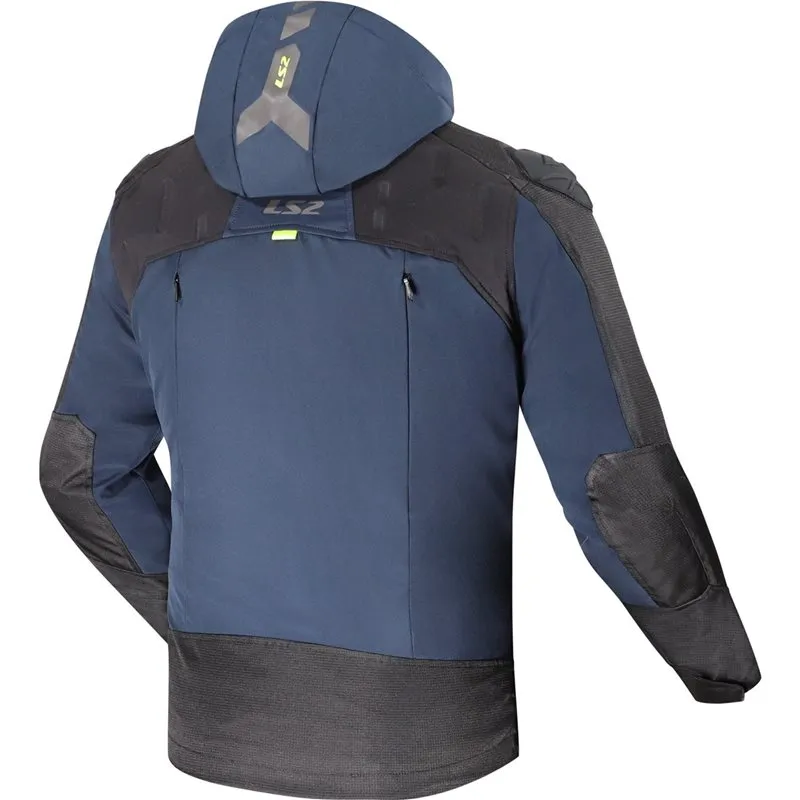 Produkt bilder Jacka Ls2 Zirconium Evo Herr Blå/Svart/Gul