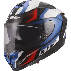 Hjälm Ls2 Ff817 Challenger Ii Viper Vit/Blå/Röd