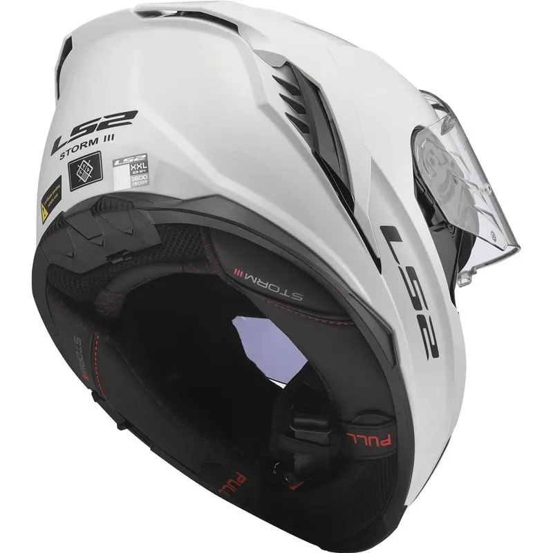 Produkt bilder Hjälm Ls2 Ff818 Storm Iii Vit
