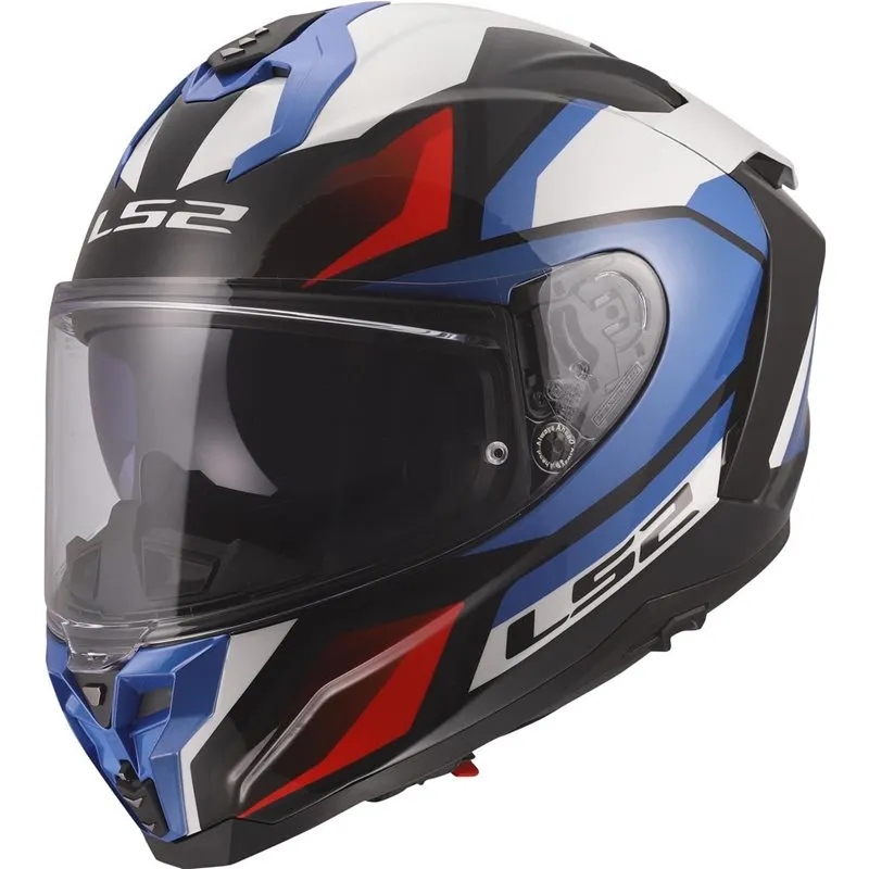 Produkt bilder Hjälm Ls2 Ff817 Challenger Ii Viper Vit/Blå/Röd