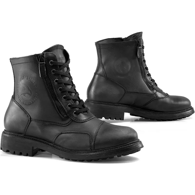 Produkt bilder Falco Aviator Svart - CE-godkända MC-kängor