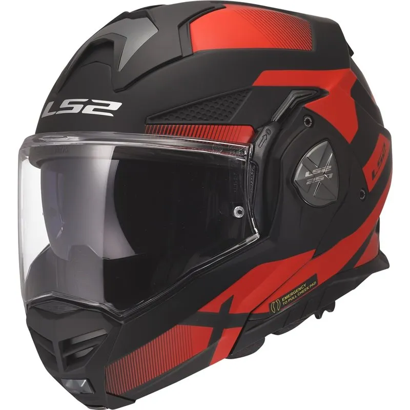 Produkt bilder LS2 Advant X Nova FF901 Svart/Röd
