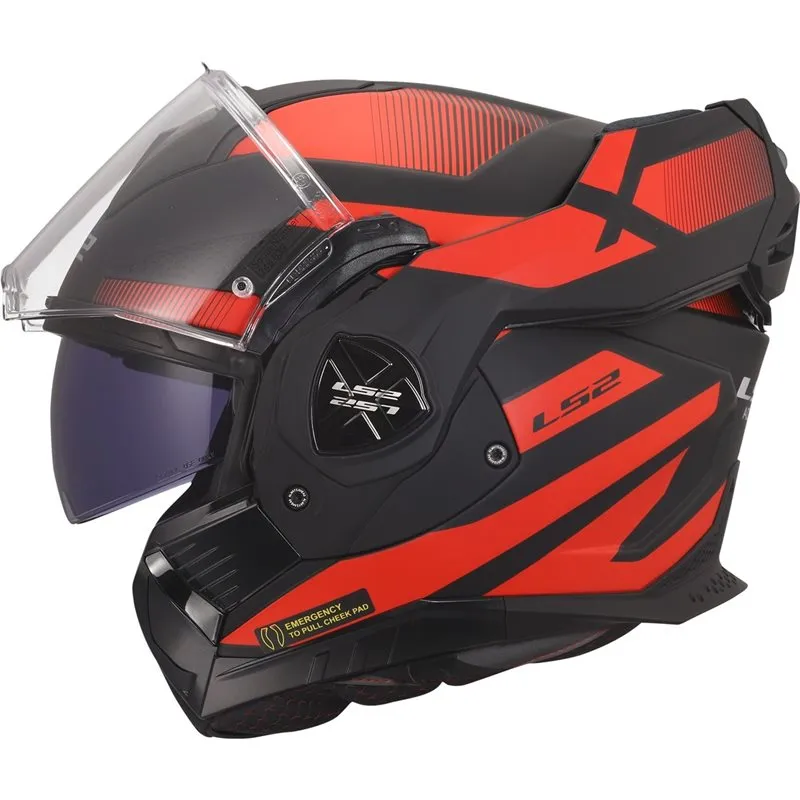Produkt bilder LS2 Advant X Nova FF901 Svart/Röd