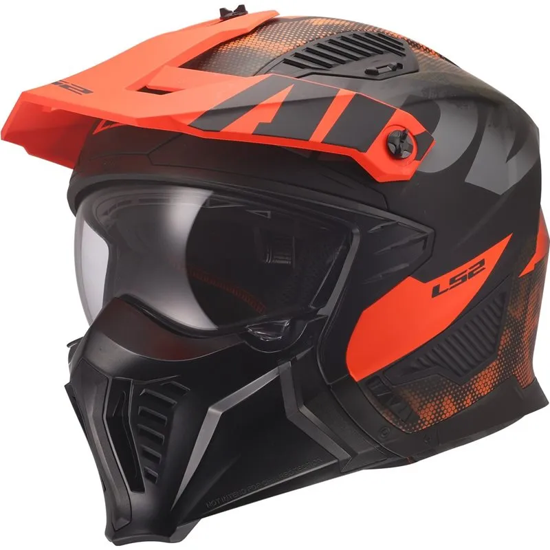 Produkt bilder Hjälm Ls2 Of606 Drifter Gas Grå/Orange