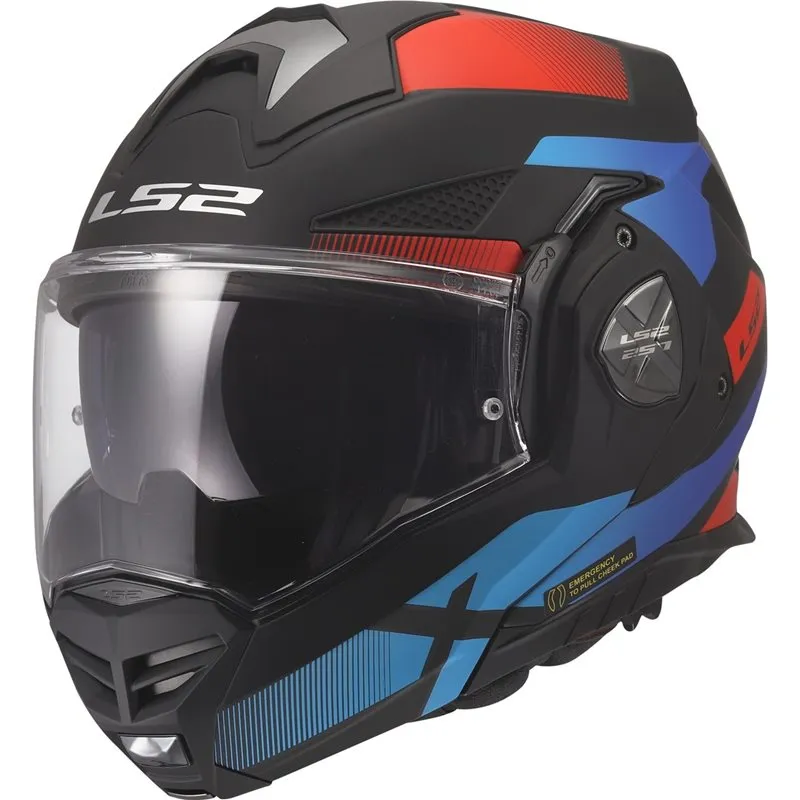 Produkt bilder Hjälm Ls2 Ff901 Advant X Nova Svart/Röd/Blå