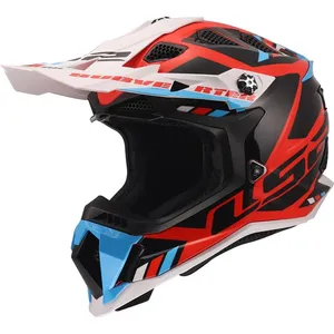 Hjälm Ls2 Mx700 Subverter Stomp Vit/Blå/Röd