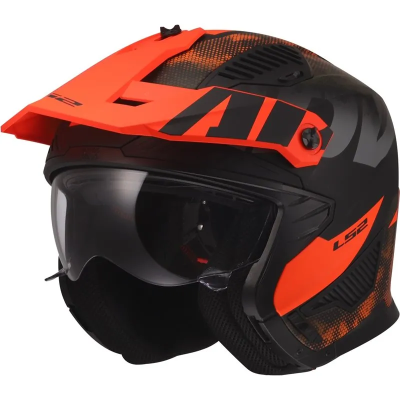 Produkt bilder Hjälm Ls2 Of606 Drifter Gas Grå/Orange
