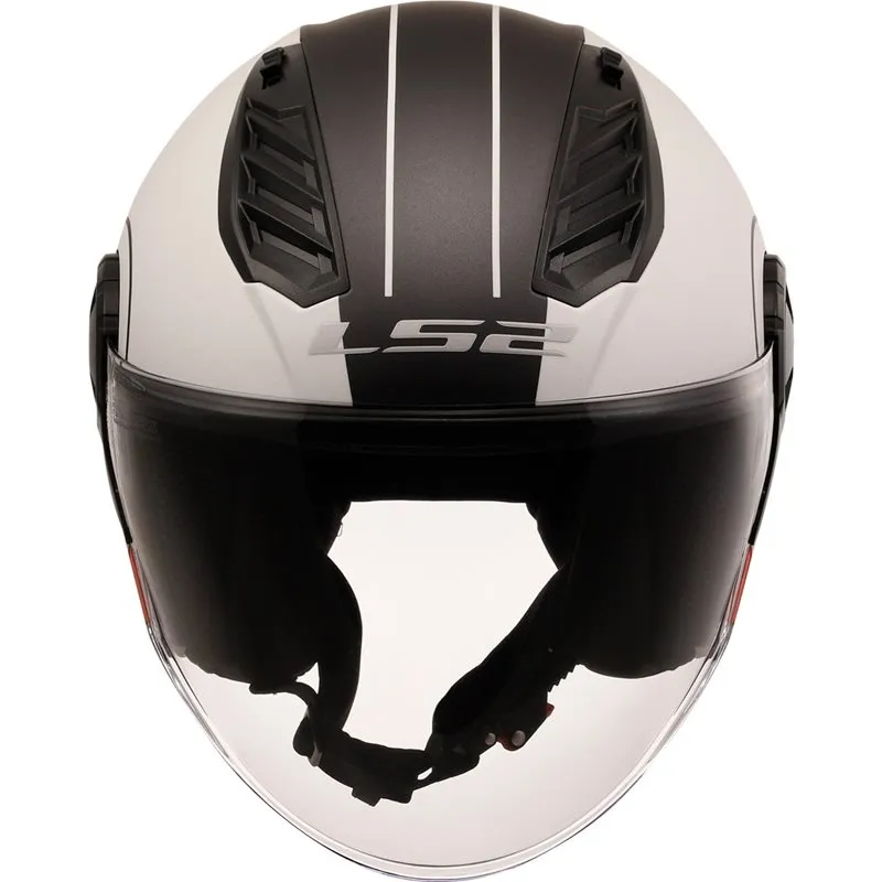 Produkt bilder HjÄlm ls2 of616 airflow ii cover matt vit/rÖd 3xl