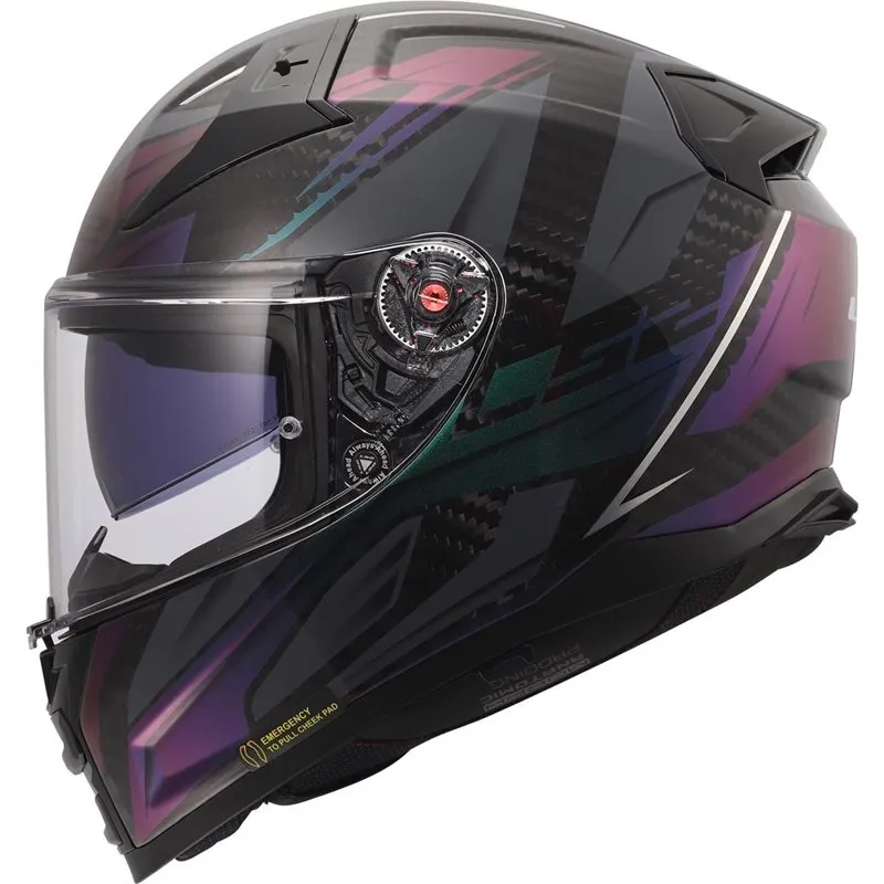 Produkt bilder Hjälm Ls2 Ff811 Vector Ii Carbon Savage Kameleont