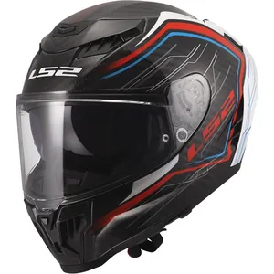 LS2 FF807 Dragon Carbon Subic Vit/Blå/Röd