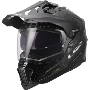 LS2 MX701 Explorer Carbon Forged Svart