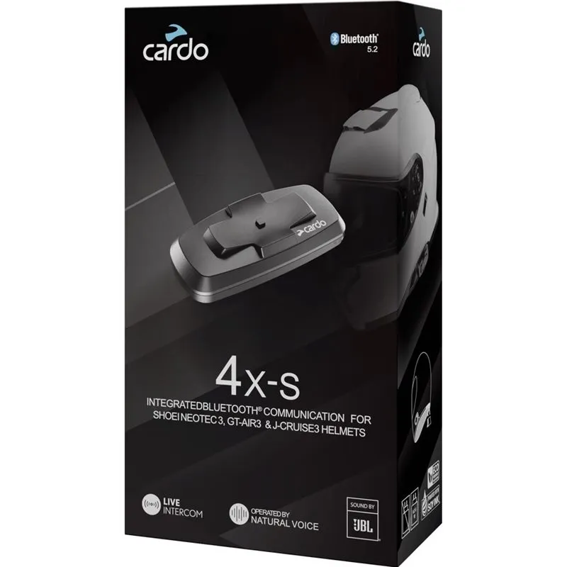 Produkt bilder Cardo Intercom 4X-S För Shoei Generation 3