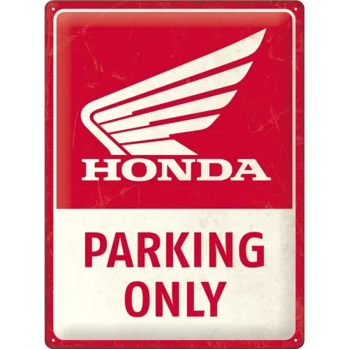 Produkt bilder Metallskylt Honda MC - Parking Only 30x40cm