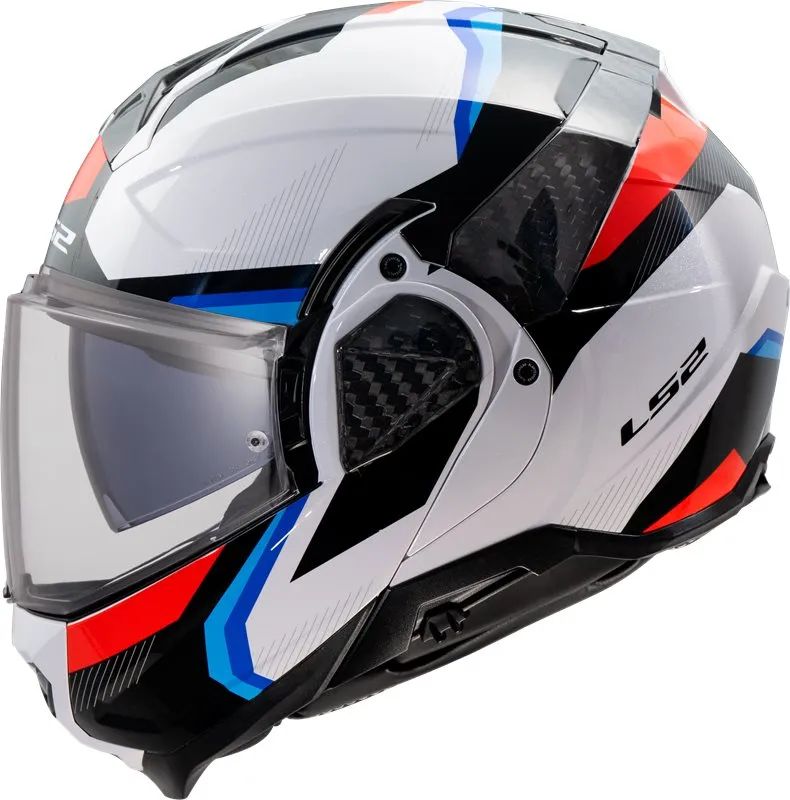 Produkt bilder Hjälm Ls2 Ff910 Advant Ii Triple Vit/Blå/Röd