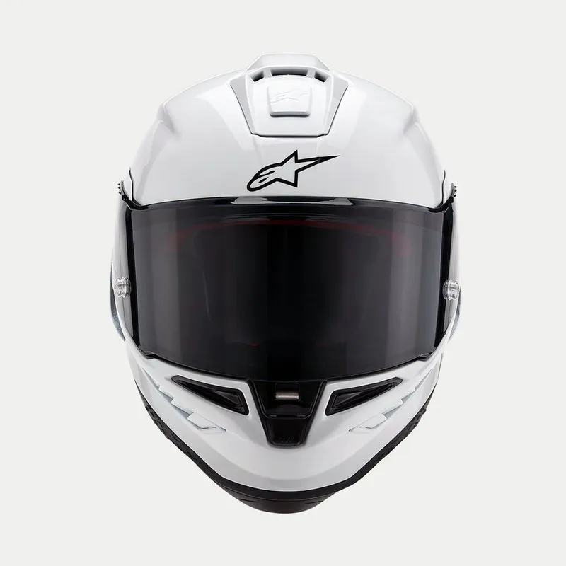 Produkt bilder Alpinestars Supertech R10 Vit/Mattsvart Carbon Racinghjälm