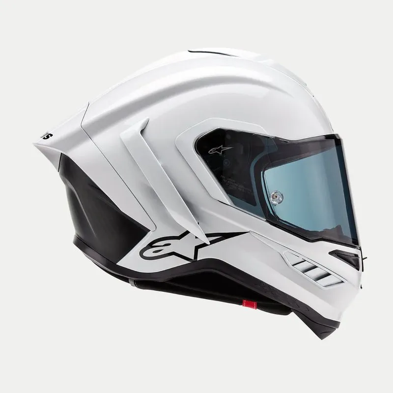 Produkt bilder Alpinestars Supertech R10 Vit/Mattsvart Carbon Racinghjälm