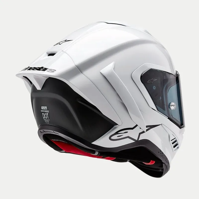 Produkt bilder Alpinestars Supertech R10 Vit/Mattsvart Carbon Racinghjälm