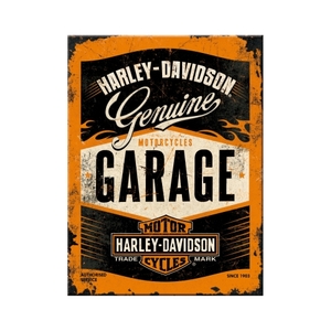 Magnet Harley-Davidson, Garage 8x6 cm