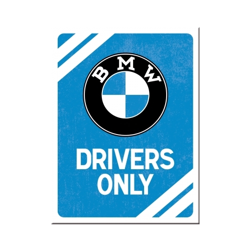 Produkt bilder Magnet BMW, Drivers Only 8x6 cm