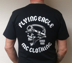 T-shirt Skull Black