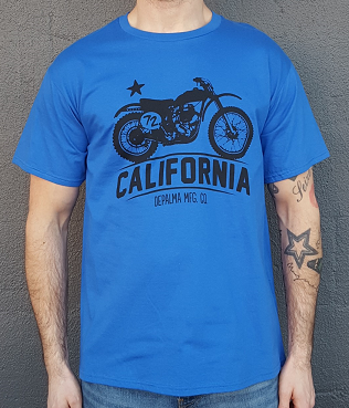 Produkt bilder Flat Track MX Tee - Blå