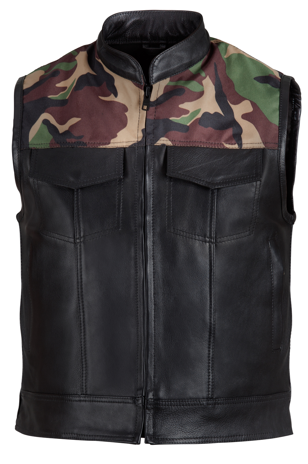 Produkt bilder Keith MC-väst Camo Grön Herr