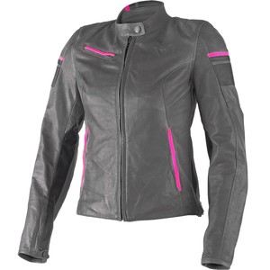 Dainese Michelle Skinnjacka Grå/rosa Dam