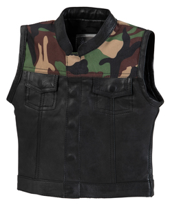 Club Style Barnväst Grön camo