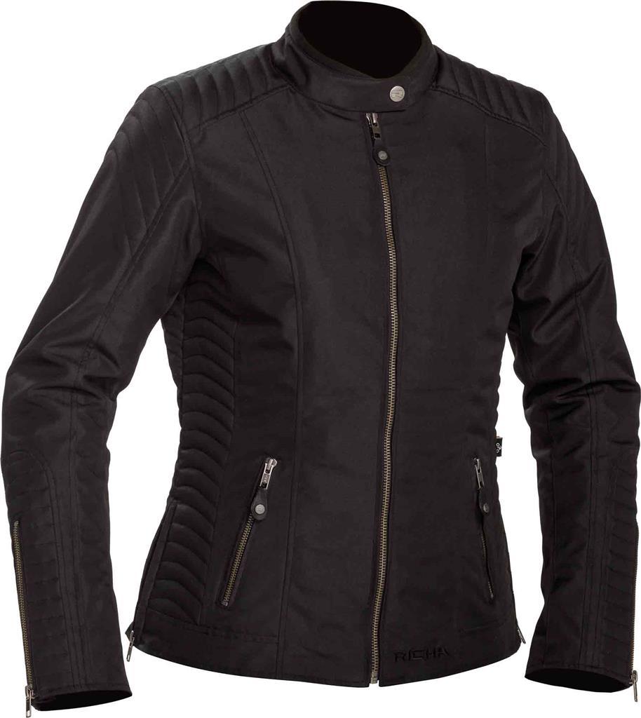 Produkt bilder Richa Lausanne Lady MC-jacka Textil Svart