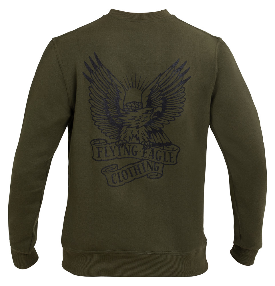 Produkt bilder Flying Eagle Sweatshirt Eagle Olive green