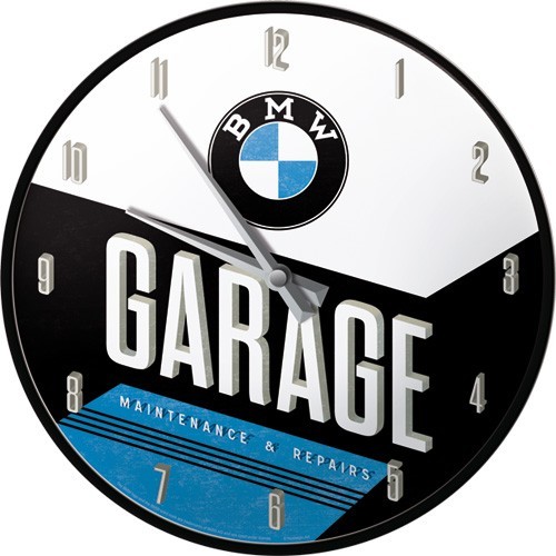 Produkt bilder Väggklocka BMW Garage 31cm