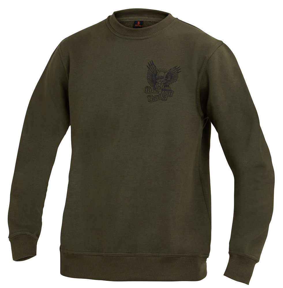 Produkt bilder Flying Eagle Sweatshirt Eagle Olive green