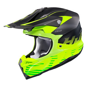 HJC Crosshjälm i50 Fury Yellow MC3SF